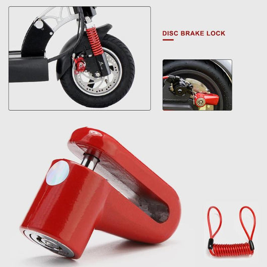 Candado Antirrobo para Patinete Eléctrico con Cable de Acero y Freno de Disco - Image 7