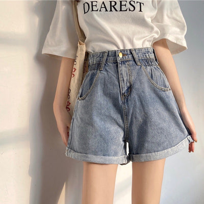 Pantalones Vaqueros Anchos para Mujer - Corte Recto y A-línea