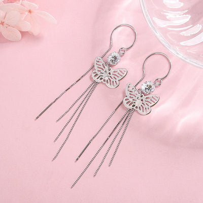 Aretes de Plata 925 Línea Minimalista - Diseño Simple e Inspirador - Image 7