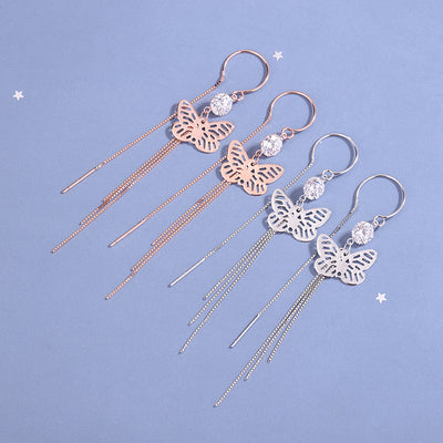 Aretes de Plata 925 Línea Minimalista - Diseño Simple e Inspirador - Image 6