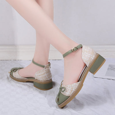 Sandalias Cómodas de Boca Abierta para Mujer - Estilo Coreano Versátil - Image 12