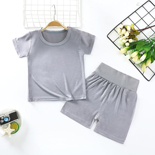 Conjunto de Verano Modal para Niños - Playera y Shorts Transpirables