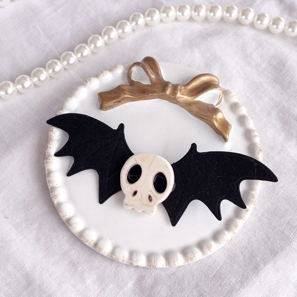 Pinza para el Cabello de Alas de Murciélago y Calavera Gótica Lolita para Cosplay - Image 6