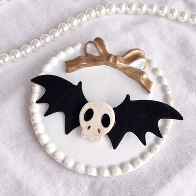 Pinza para el Cabello de Alas de Murciélago y Calavera Gótica Lolita para Cosplay - Image 6