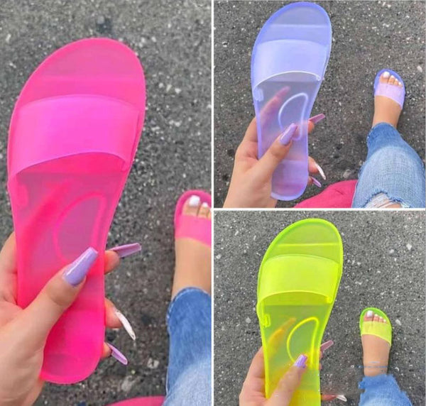 Sandalias y Pantuflas de Gel Transpirables para Mujer