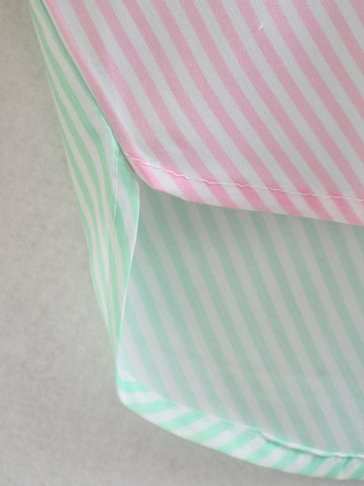 Camisa Boyfriend Oversize con Costuras Contrastadas para Verano - Image 4