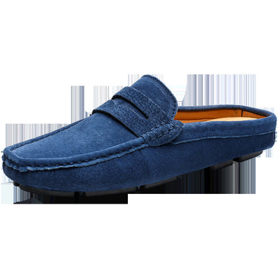 Zapatos Casuales de Cuero con Diseño Dual: Sandalias Cómodas de Suela Blanda - Image 24
