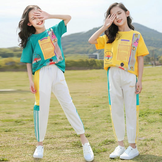 Conjunto de Playeras Deportivas para Niños, Estilo Western con Diseño Coreano - Image 9