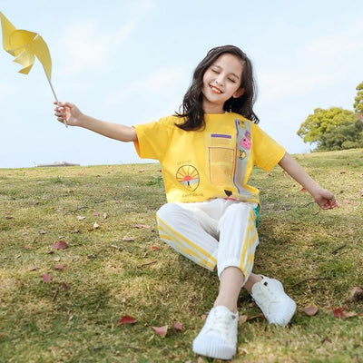 Conjunto de Playeras Deportivas para Niños, Estilo Western con Diseño Coreano - Image 11