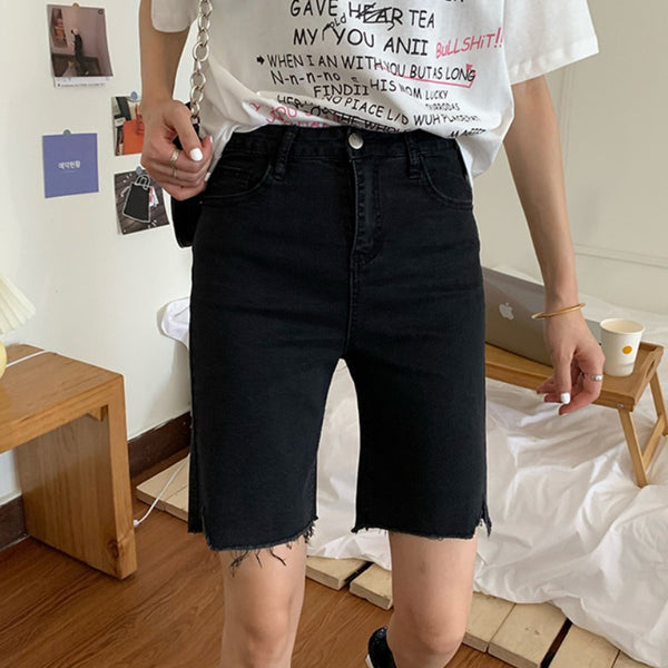 Pantalones Stretch Negro de Cinco Bolsillos - Ajuste Perfecto para Todo