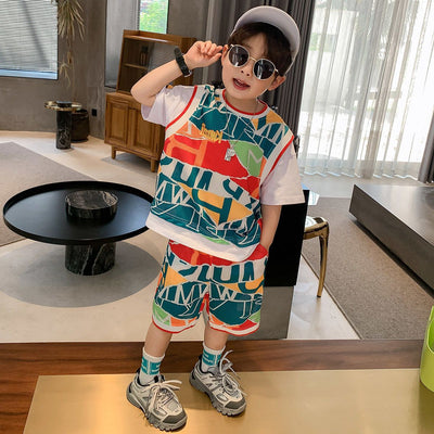 Traje Occidental Infantil para Niño - Conjunto Deportivo de Dos Piezas - Image 3