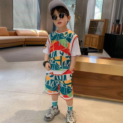 Traje Occidental Infantil para Niño - Conjunto Deportivo de Dos Piezas - Image 4