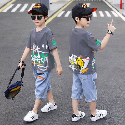 Conjunto Infantil Estilo Western de Dos Piezas para Niño Grande - Image 8