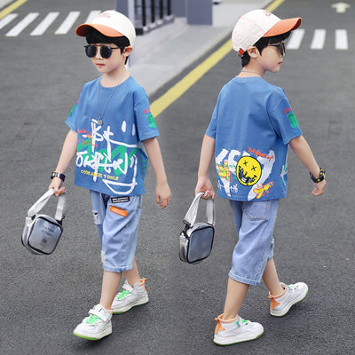 Conjunto Infantil Estilo Western de Dos Piezas para Niño Grande - Image 6