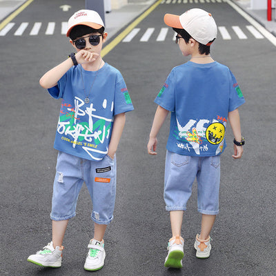 Conjunto Infantil Estilo Western de Dos Piezas para Niño Grande - Image 3