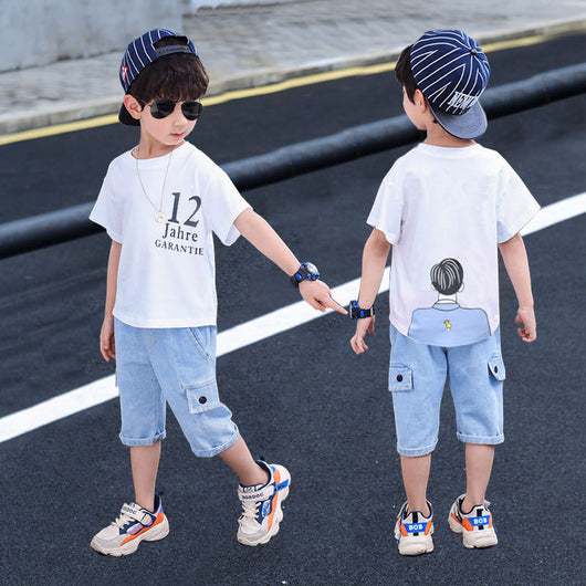 Conjunto Infantil Estilo Western de Dos Piezas para Niño Grande - Image 5