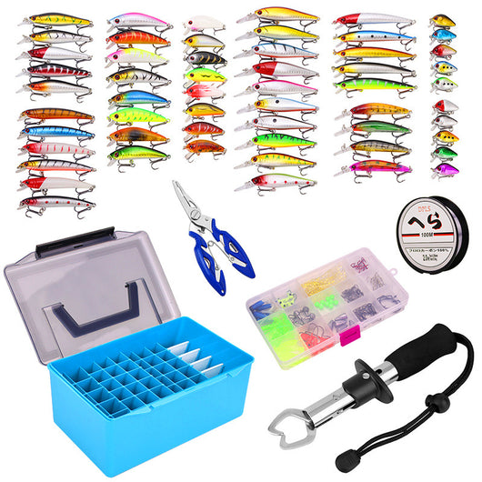 Kit Completo de 143 Accesorios de Pesca con Señuelos Tipo Pez - Image 4