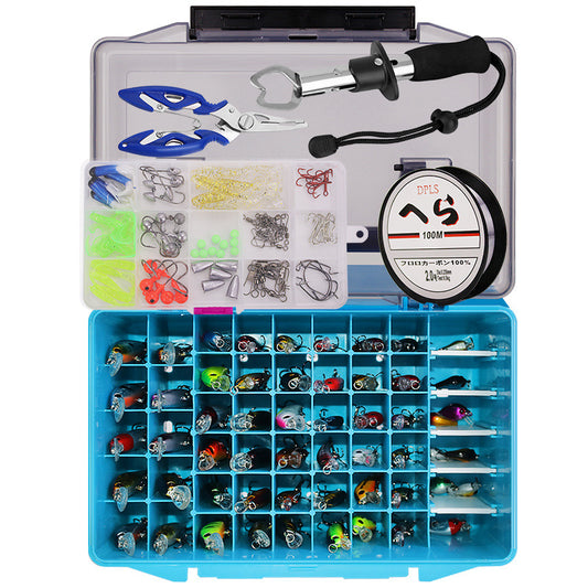 Kit Completo de 143 Accesorios de Pesca con Señuelos Tipo Pez - Image 2