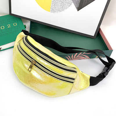 Bolsa Deportiva Láser Multisección - Cinturón Mensajero de Moda - Image 10