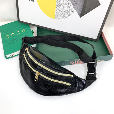 Bolsa Deportiva Láser Multisección - Cinturón Mensajero de Moda - Image 3