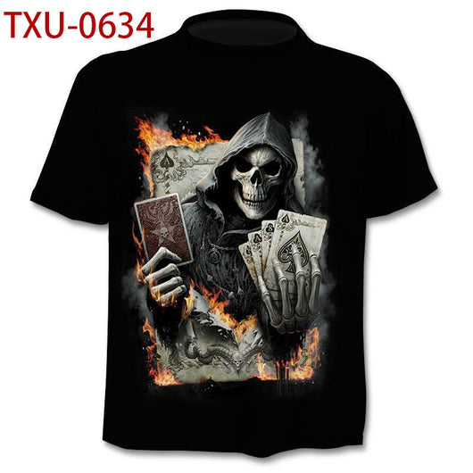 Playera Personalizada Calavera Urbana Manga Corta - Image 7