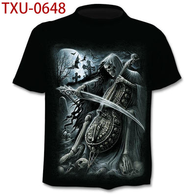 Playera Personalizada Calavera Urbana Manga Corta - Image 9