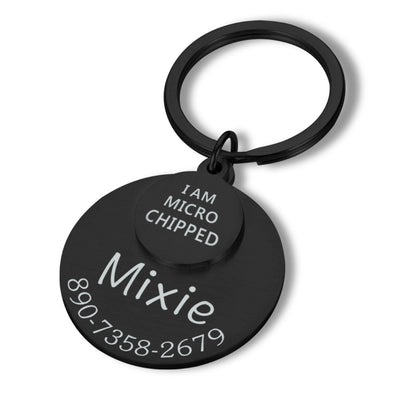 Placa de Identificación Personalizada para Mascotas - Llavero Divertido - Image 2
