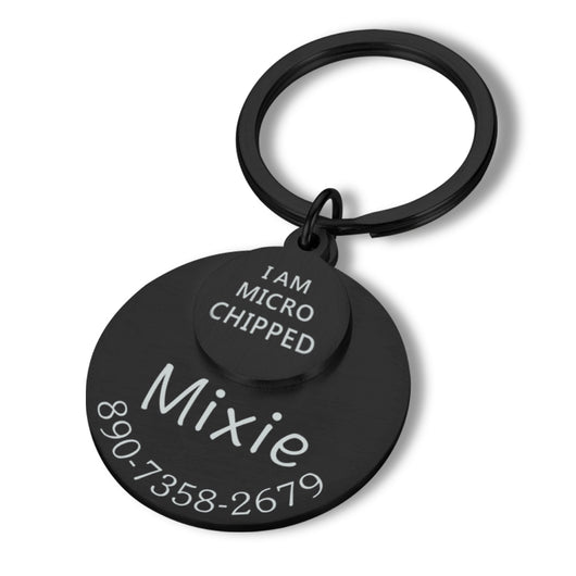 Placa de Identificación Personalizada para Mascotas - Llavero Divertido - Image 2