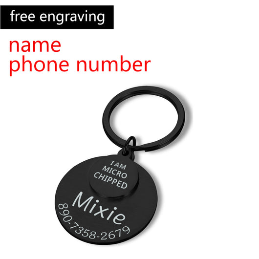 Placa de Identificación Personalizada para Mascotas - Llavero Divertido - Image 9
