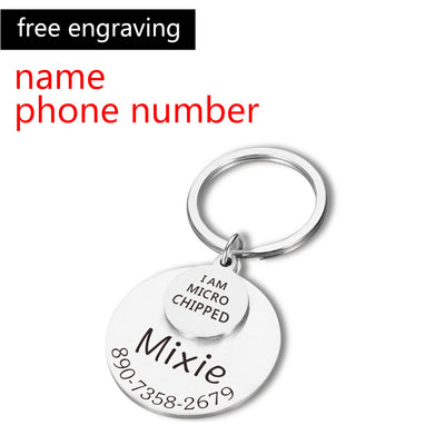 Placa de Identificación Personalizada para Mascotas - Llavero Divertido - Image 26