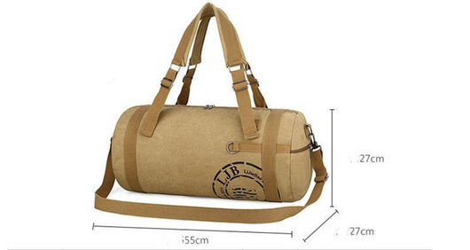 Bolsa de Viaje Portátil de Lona de Gran Capacidad para Estudiantes y Adultos - Image 11