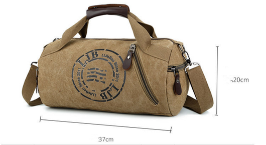 Bolsa de Viaje Portátil de Lona de Gran Capacidad para Estudiantes y Adultos - Image 12