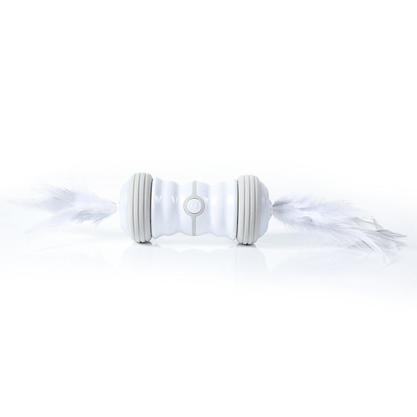 Juguete Interactivo para Gatos con LED y Pelota Rodante USB