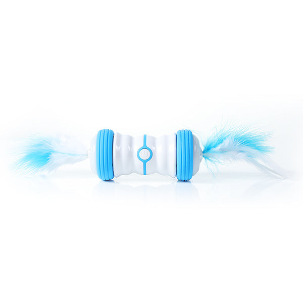 Juguete Interactivo para Gatos con LED y Pelota Rodante USB