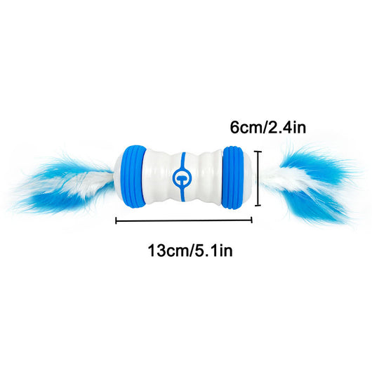 Juguete Interactivo para Gatos con LED y Pelota Rodante USB - Image 5
