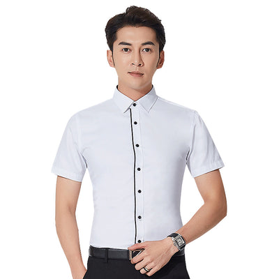 Camisa de Trabajo Manga Corta Básica para Hombre - Image 17
