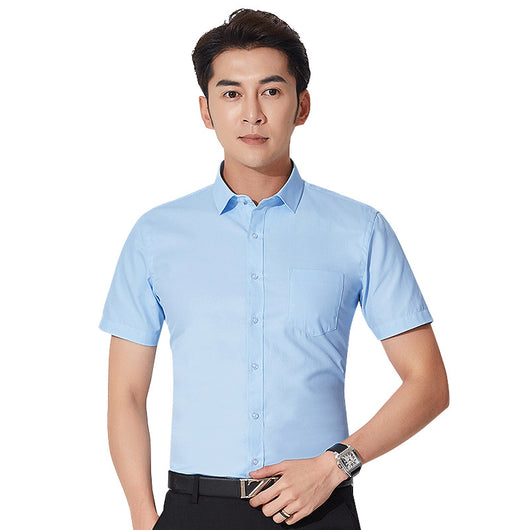 Camisa de Trabajo Manga Corta Básica para Hombre - Image 15