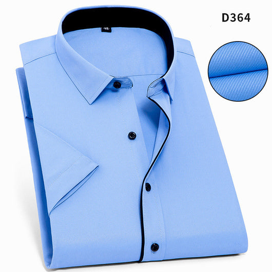 Camisa de Trabajo Manga Corta Básica para Hombre - Image 26