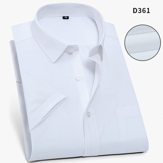 Camisa de Trabajo Manga Corta Básica para Hombre - Image 8
