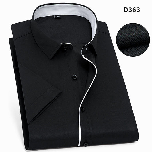 Camisa de Trabajo Manga Corta Básica para Hombre - Image 10