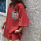 Blusa Suelta Estilo Coreano Harajuku BF para Estudiantes
