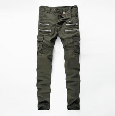 Pantalones Cargo Biker con Bolsillos Tácticos - Image 4