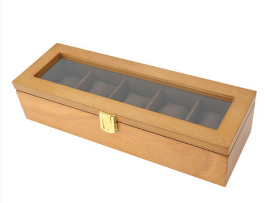 Caja Organizadora de Relojes en Madera - Image 2