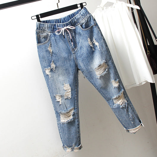 Jeans Oversized Rotos para Mujer - Image 19