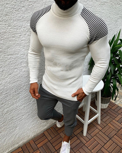 Suéter Cuello Alto Manga Larga para Hombre - Image 5