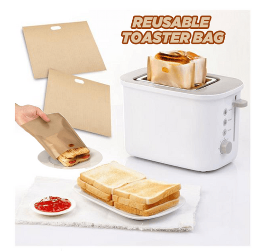 Bolsas Reutilizables para Tostadora - Para Sándwiches Perfectos