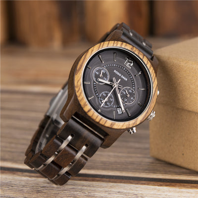 Reloj Electrónico de Madera - Image 12
