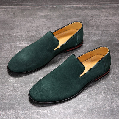 Zapatos de Ante para Hombre Punta Aguda Estilo Británico Versátil - Image 5