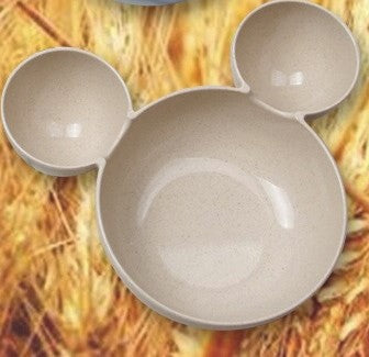 Juego de Comida Infantil Mickey Mouse en Fibra de Trigo - Plato, Cubiertos y Palillos - Image 7
