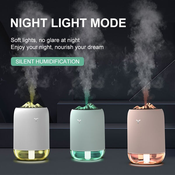 Humidificador USB Portátil con Atomizador - Hidratación Instantánea